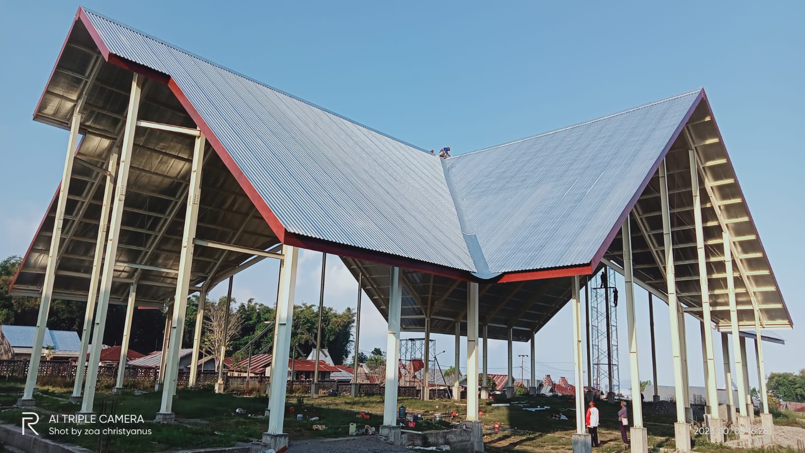 Pekerjaan Pembangunan Gereja Paroki Keluarga Kudus Nazaret , Were NTT