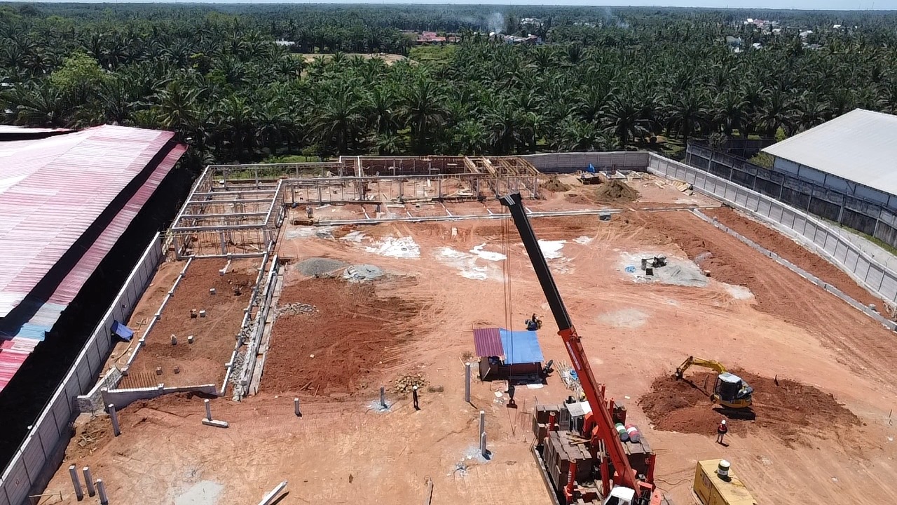 Pekerjaan Pembangunan Gudang SAT Bengkulu