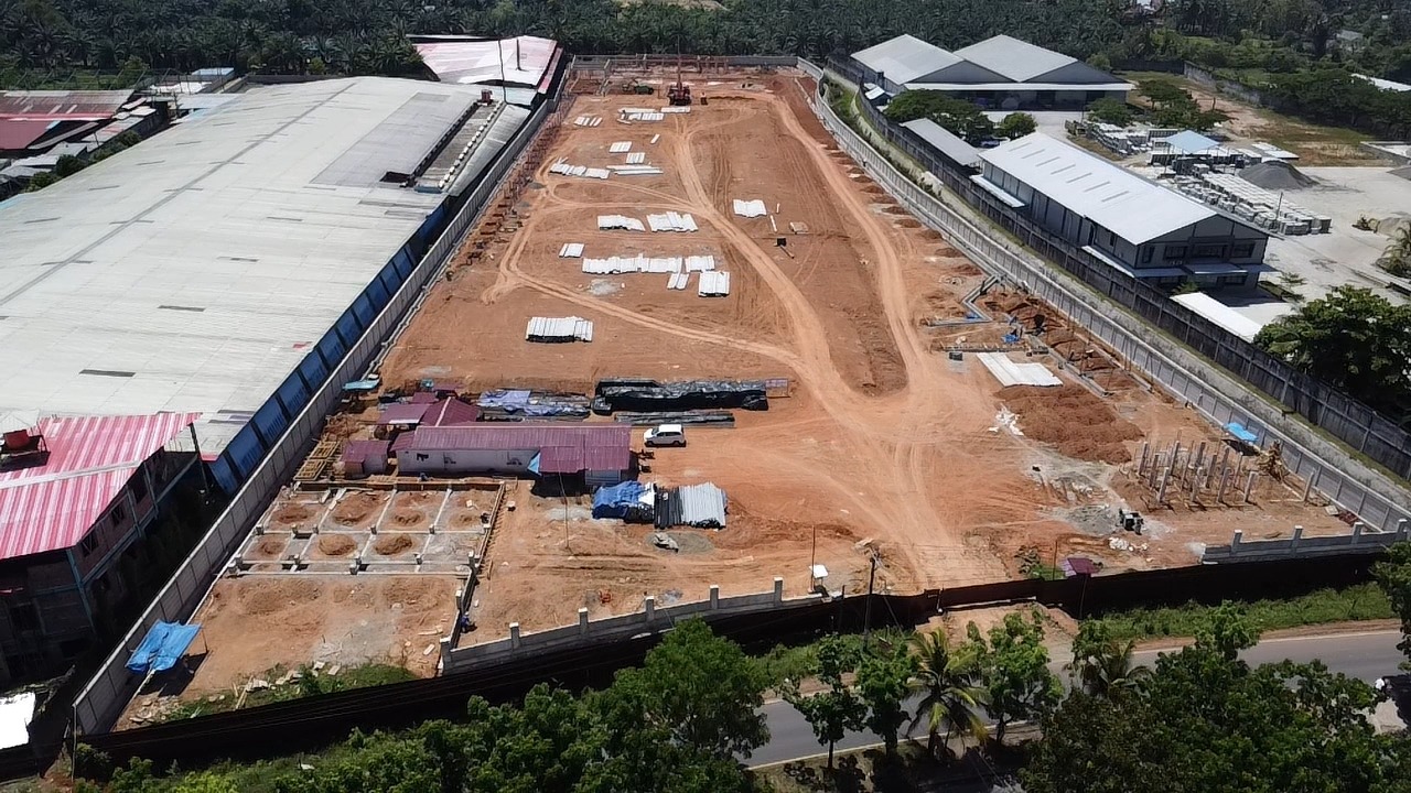 Pekerjaan Pembangunan Gudang SAT Bengkulu