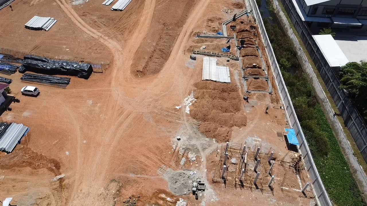 Pekerjaan Pembangunan Gudang SAT Bengkulu