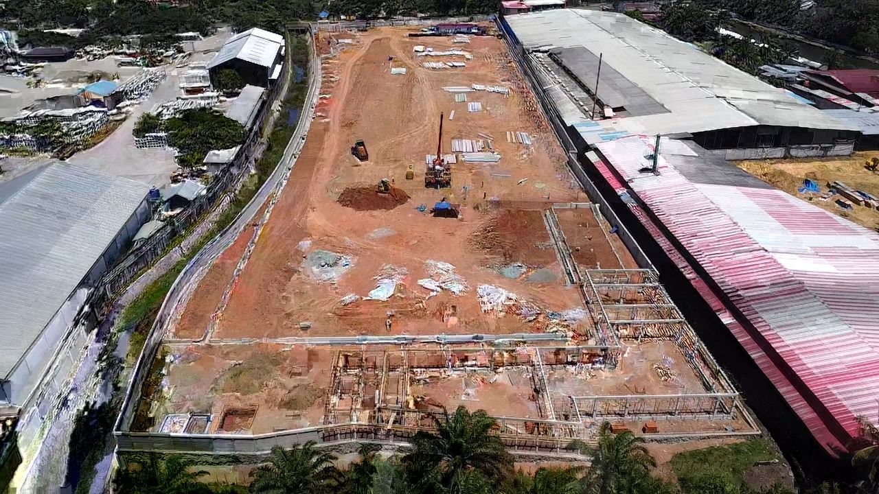 Pekerjaan Pembangunan Gudang SAT Bengkulu